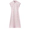 Elegant Chinese Style Jacquard Qipao Dress