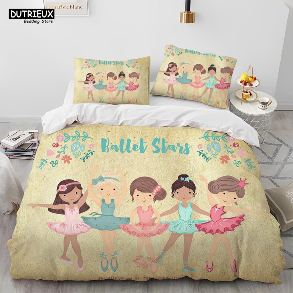 3D Bed set Beautiful Beach Bedding Bed Sets Modern Quilt Cover+pillowcases Winter California King Bedding Sets Jogo De Cama Bed