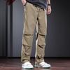 Jielino Men's Loose Fit Straight Leg Quick-Dry Cargo Pants