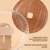 Hamster Exercise Wheel Ultra Silent Large Running Toy for Cage Accessory Noiseless Metal Spinner for Small Animal Fitness