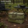 Gas Tank Storage Bag Large Capacity Portable Utensils Kit Box Heat-Insulating Waterproof Tool Storage Case for Outdoor Camping
