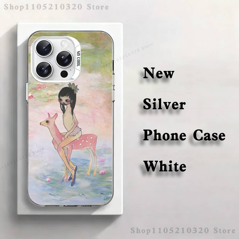 A-Aya T-Takano Phone Case For iPhone 17,16,15,14,13,12,11,Pro,XS,Max,Plus,Mini,SE4,E white Matte Shockproof Cover