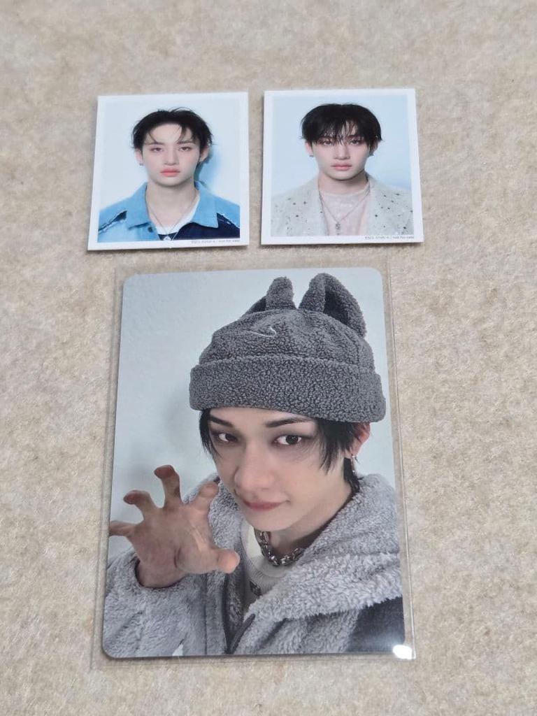 [USED] Stray Kids Bang Chan Ecopa Tower Records Trading Card ID Photo