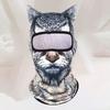 3D Animal Print Full Face Mask Ice Silk Cooling Face Mask Cooling Balaclava Mask  For Skiing