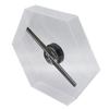 Holographic Advertising Machine 3D Naked Eye LED Fan with Hexagonal Protective Cover for Store