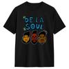 Hip Hop De La Soul Unisex T Shirts Vintage Tees Short Sleeve Round Neck TShirt 100 Cotton Classic Clothing