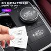 Hot DIY Metal Car Sticker Logo Labeling Emblem Badge Decals For Ford B-Max Cmax Smax KA St Line Galaxy Explorer Mondeo Accessori