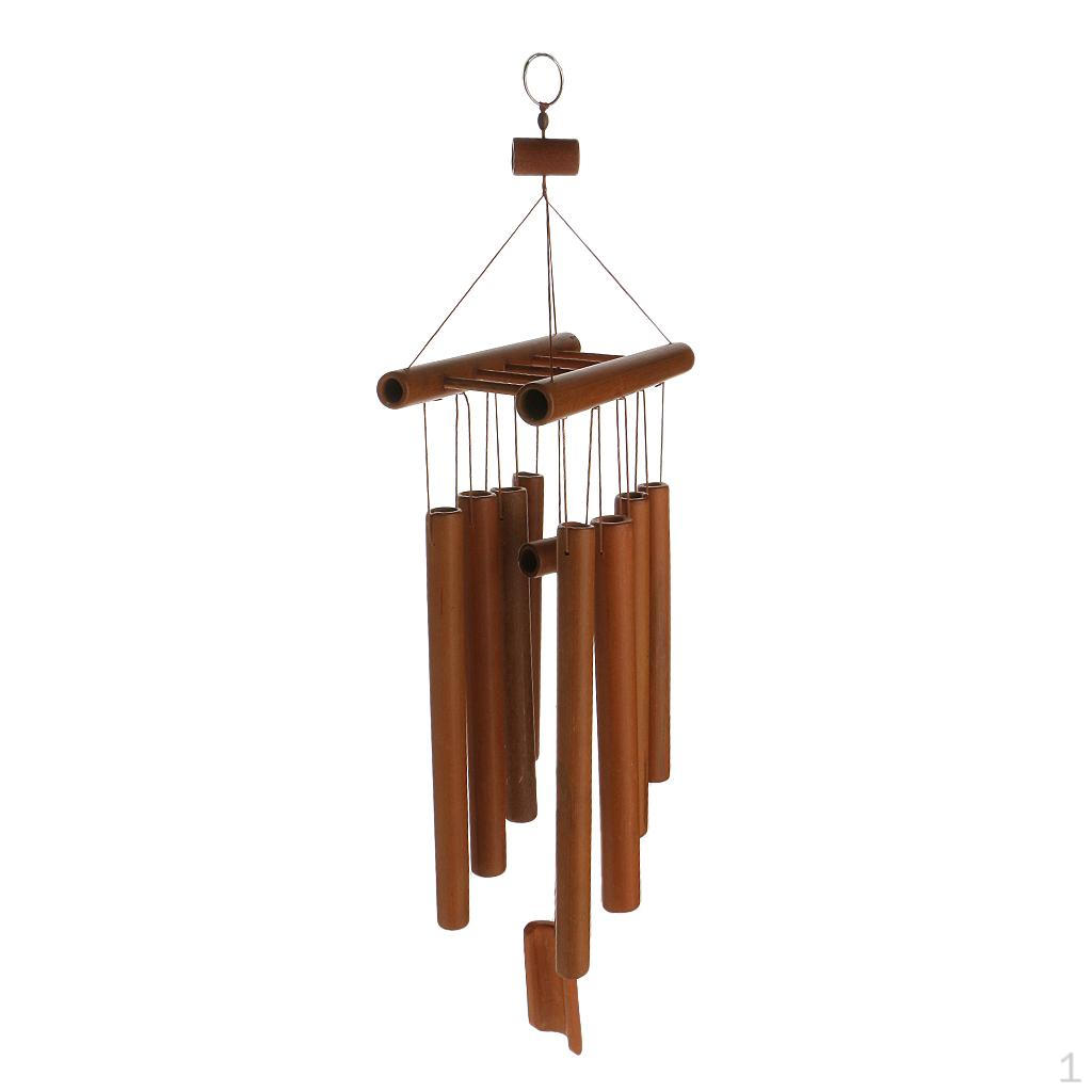 Handmade Windchimes Wind Chime Bamboo Tubes Rustic