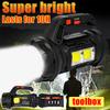 Multifunctional Portable Lamp Built-In 2*18650 Battery With Toolbox Lantern Type-C Rechargeable Flashlight For Camping Repair