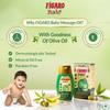 Figaro Baby Massage Oil 100 Ml Pack Of 1 With Natural Olive Oil & Vitamin E For Gentle Baby Skin Care