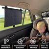 Universal UV Blocking Window Visor Glare Reduction Sturdy Retractable Sunshade  Side Window