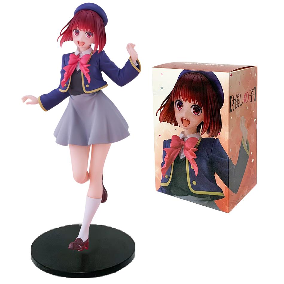 18CM Anime Oshi no Ko Hoshino Ai Figure Coreful Figure B1/7 Komachi ver Arima Kana School Uniform Model Toy Gift Aciton Figure