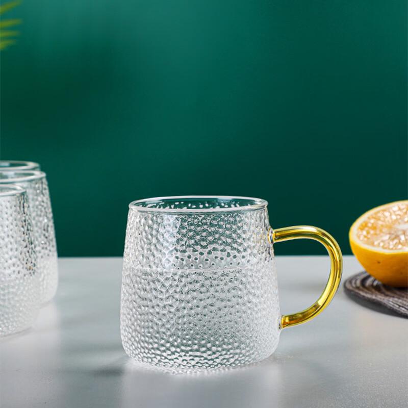 Hitzebeständiger Glas Trinkbecher