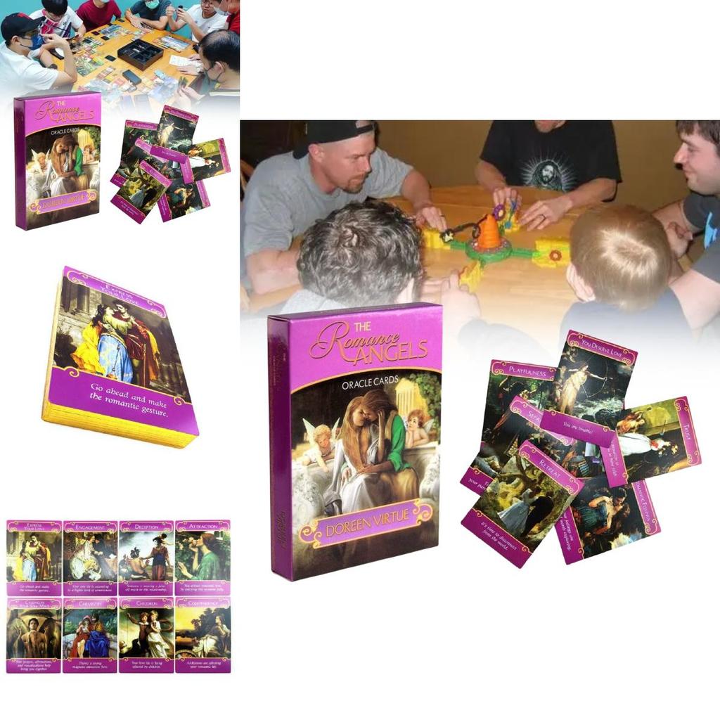 The Romance Angels Oracle Cards Tarot Cards Set For Personal Growth