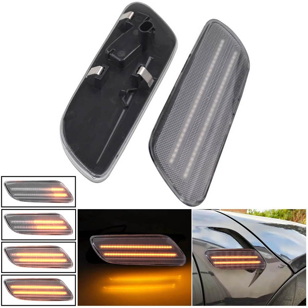 

Dynamic Led Side Marker Repeater Indicator Lights Sequential Blinker Flowing Turn Signal Lamps for Mini Cooper F55 F56 F57