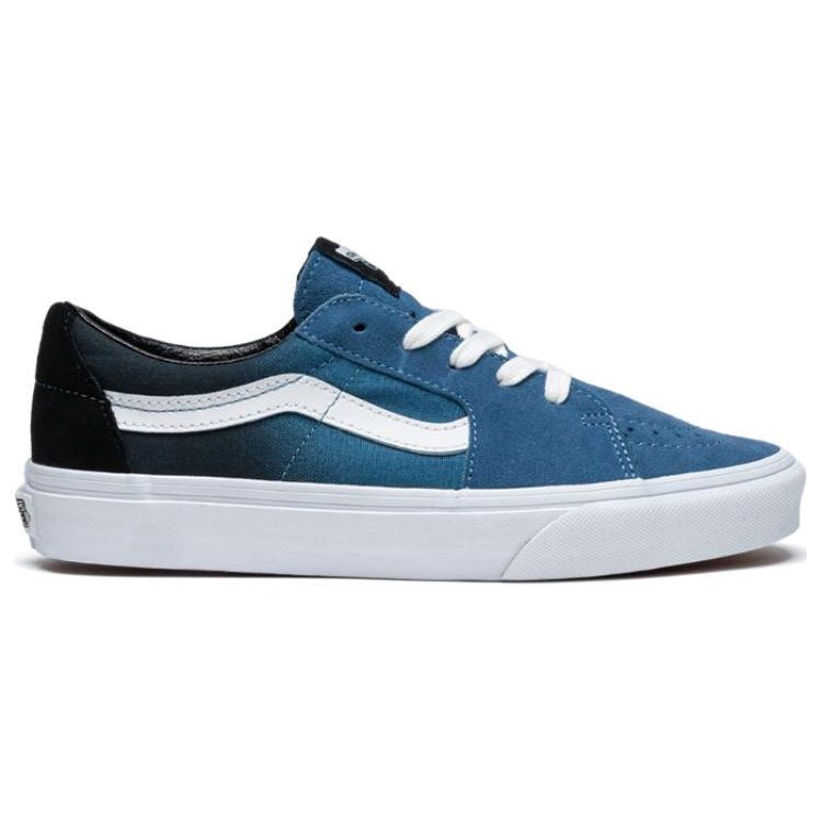 Vans Sk8 Low Slip Resistant Durable Low Top Skate Shoes Unisex Sneakers Blue Black VN0A5KXDY40