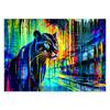 Wallpaper Panther Animals Abstraction