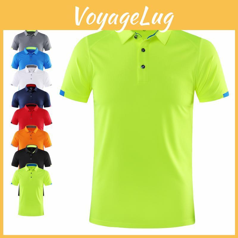 Casual Lapel Shortsleeved Sports Quickdrying Polo Shirt Cycling Suit Fitness Suit For Men