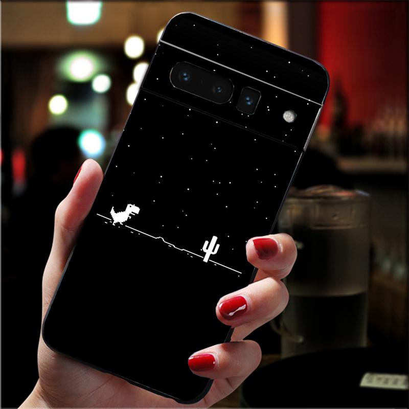 Cute Baby Dinosaur Phone Case For Google Pixel 9 Pro XL 8 7 Pro 8A 7A 7 6A 6 Pro Pixel 4 3 XL 5 6 4A