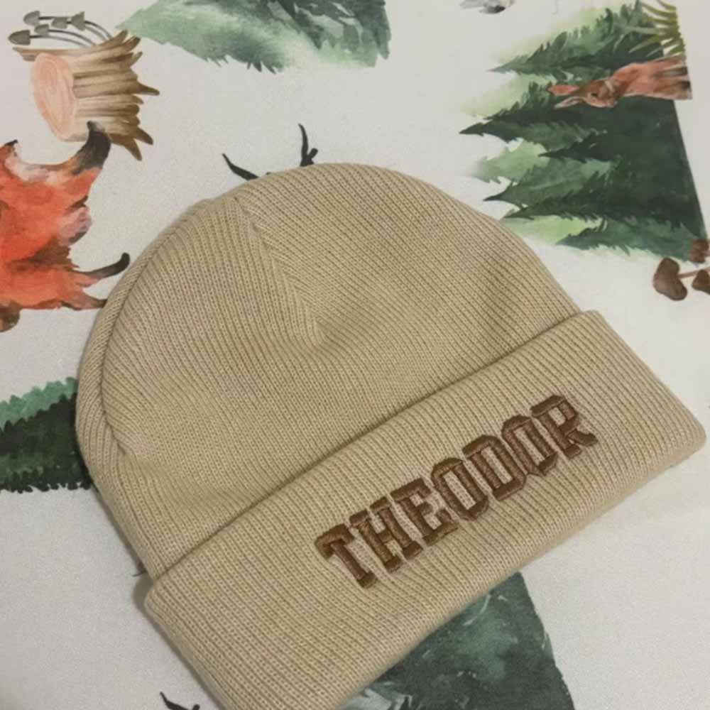 Personalized Embroidered Beanie Cap, Custom Beanie with Name, Gift for Her, Gift for Him, Present for Friend, Birthday Beanie
