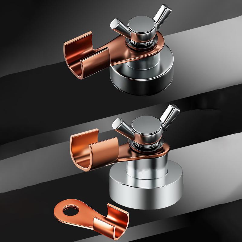500A Strong Magnetic Grounding Clamp With High Conductivity And Durable Copper Clip Perfect For Welding Auto Repair Work