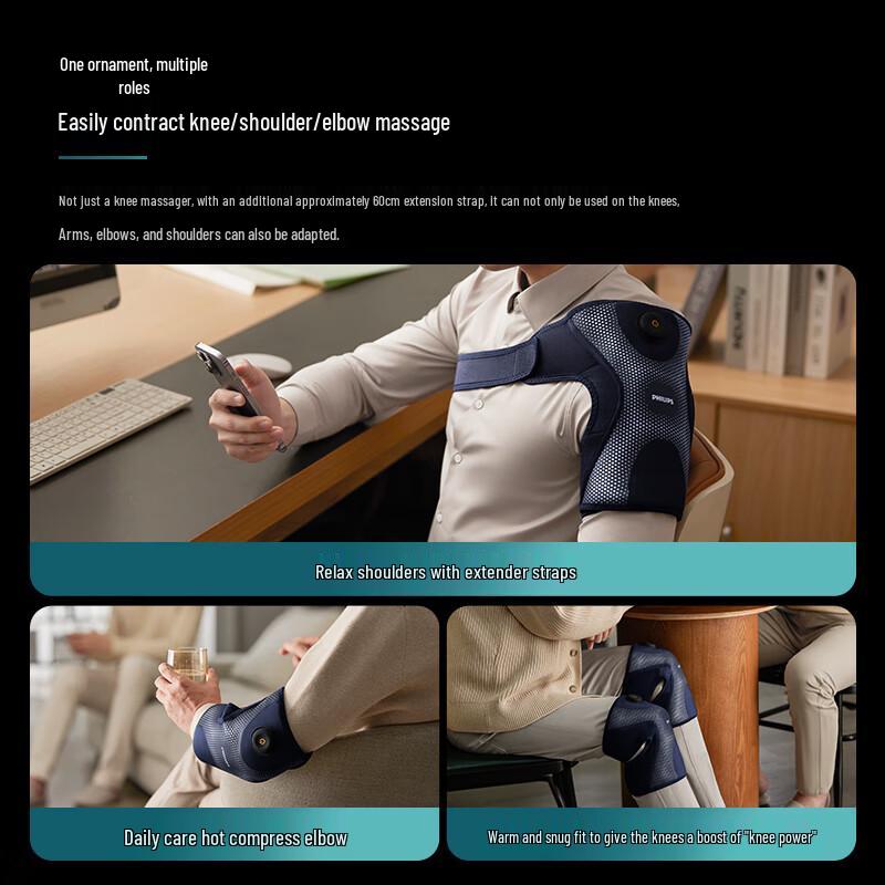 Philips Knee Massager with Heat and Support