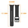 Silicone Watch Band for Xiaomi Redmi Watch 6/5/4/Smart Band 9 Pro/8 Pro Replacement Strap with Pin Buckle