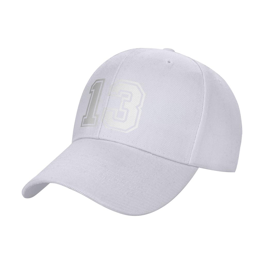 Fashion Number Curved Brim Baseball Cap Street Cool Mesh Cap