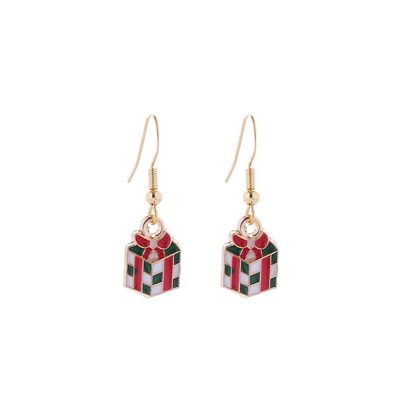 Christmas Earrings: Small Santa, Reindeer, Snowman Studs