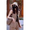 2024 Summer Women's Luxury Minimalist Linen Vest and Shorts Set
