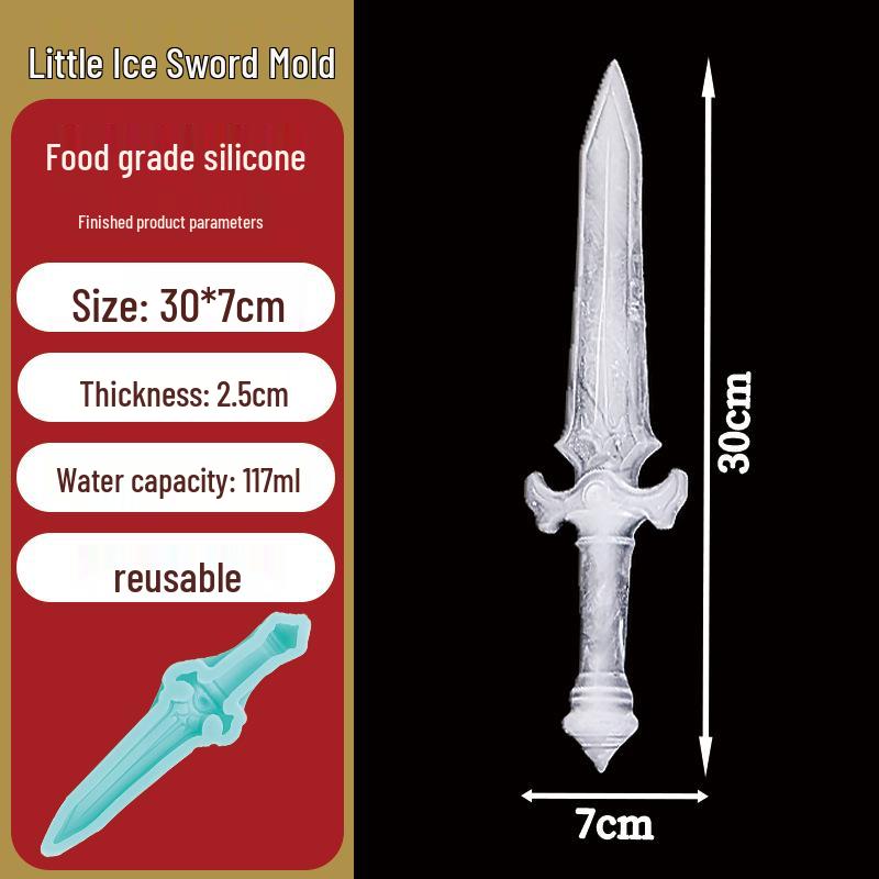 Ice Sword Silicone Mold for Creative Ice Lanterns and Sculptures - Harbin Style
