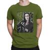 Horror T Shirt Men Pure Cotton Funny T-Shirts Crewneck T-The Addams Family Tee Shirt Short Sleeve Tops New Arrival