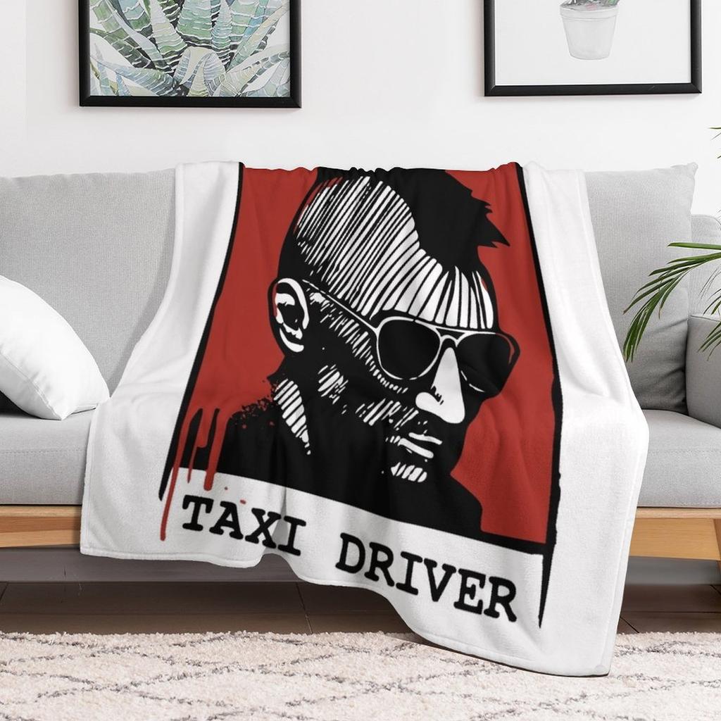 Taxi DriverTravis Bickle Throw Blanket Summer Cool Breathable Blanket for Sleeping