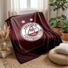 Coperta in Morbido Pile di Flanella Aberdeen FC Leggera Accogliente Calda Coperta Plaid per Divano Letto Arredamento Casa