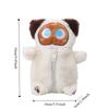 Large Capacity Stationery Bag Siamese Cat Cat Pencil Bag Novelty Plush Pencil Case  Pencil Box