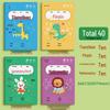 Tian Zi Ge Kindergarten Pinyin & Math Practice Workbook for Primary Students