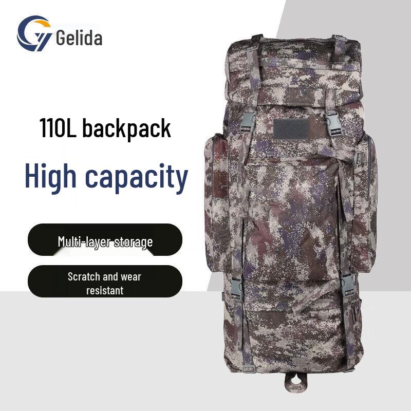 Golida 110L Camouflage Tactical Backpack