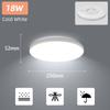Ultra Thin Led Ceiling Lamps LED Square Round Panel Lamp 72W 50W Surface Mount Ceiling Light Fixtures for Living Room Bedroom