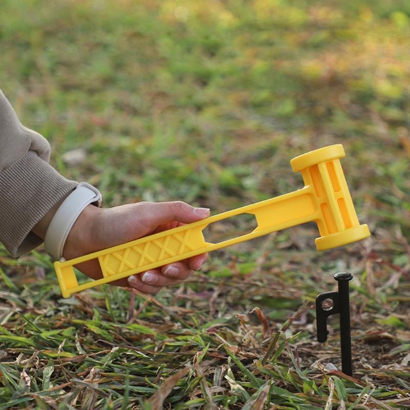 Multifunction Camping Mallets Hammer Comfortable Outdoor Camping Tent Hammer for Reliability Outdoor Performances