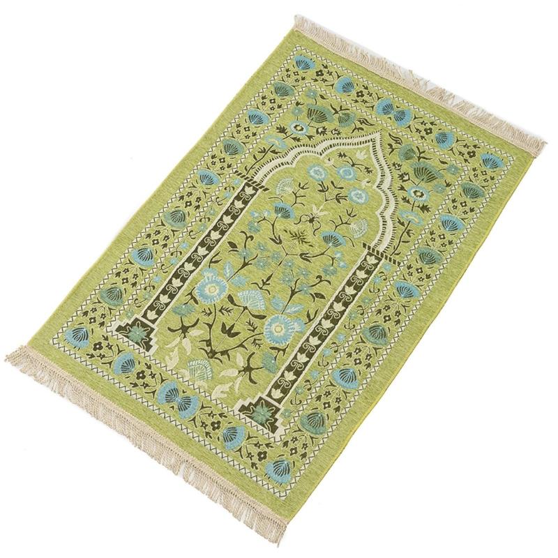 Elegant Prayer Carpet Praying Mat Pack With Beads 3PCS For Men Women Great Gift For Religious Holiday