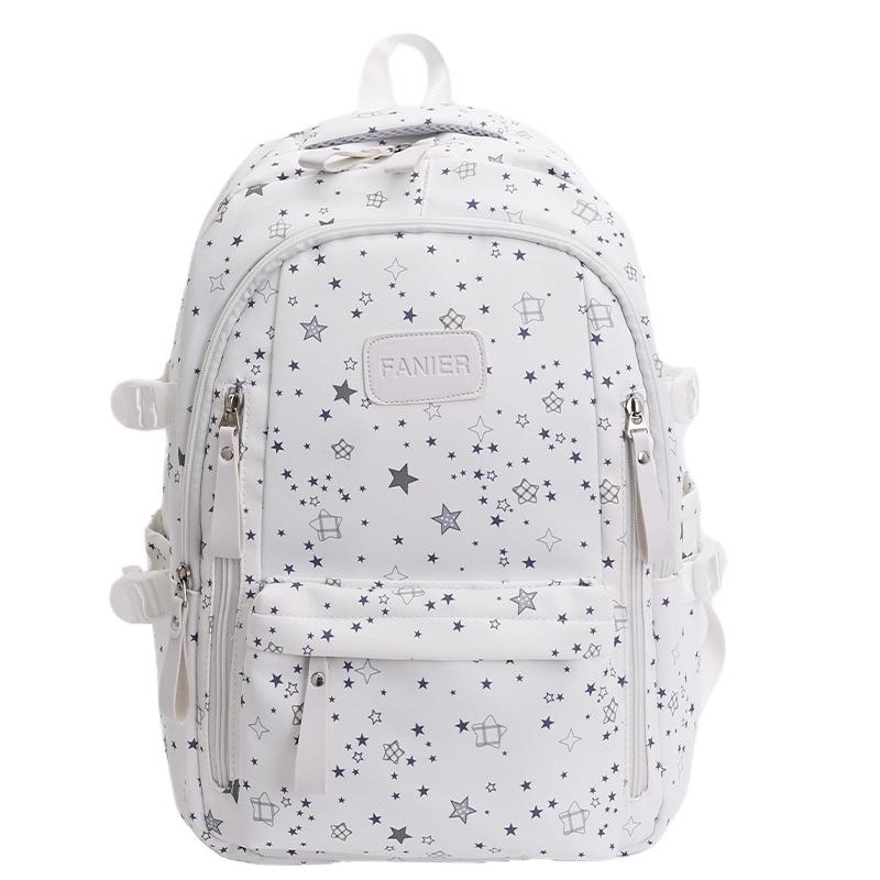 Schoolbag Student schoolbag High value backpack Female candy color schoolbag Korean version Large capacity Student class Lightweight backpack