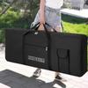 AKOZLIN 61-Key Keyboard CaseBagDigital Piano Case with Adjustable Strap and Pocket, 600D Oxford Cloth, Shockproof, 3-Way Multi-Purpose, Handbag,