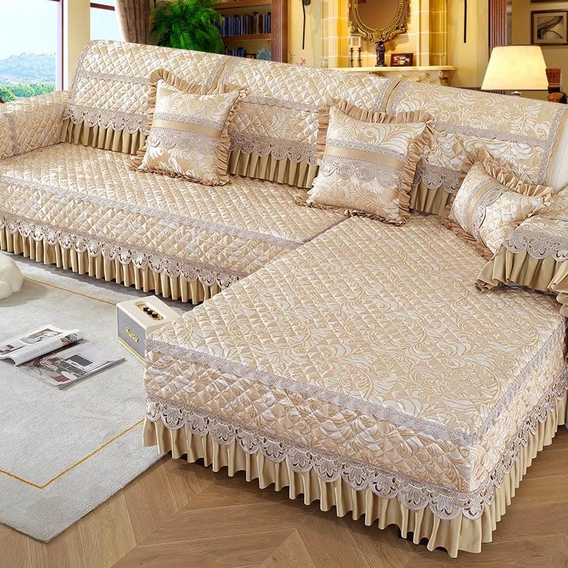 

Чехол для дивана, полное покрытие, стеганая подушка на все времена года, высококачественный чехол для дивана в европейском стиле, элегантная защита мебели 80*210cm