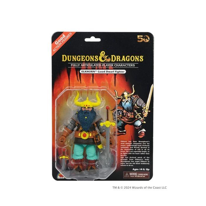 Neca - Dungeons &amp; Dragons - Figurine 50th Anniversary Elkhorn on Blister Card 18 cm