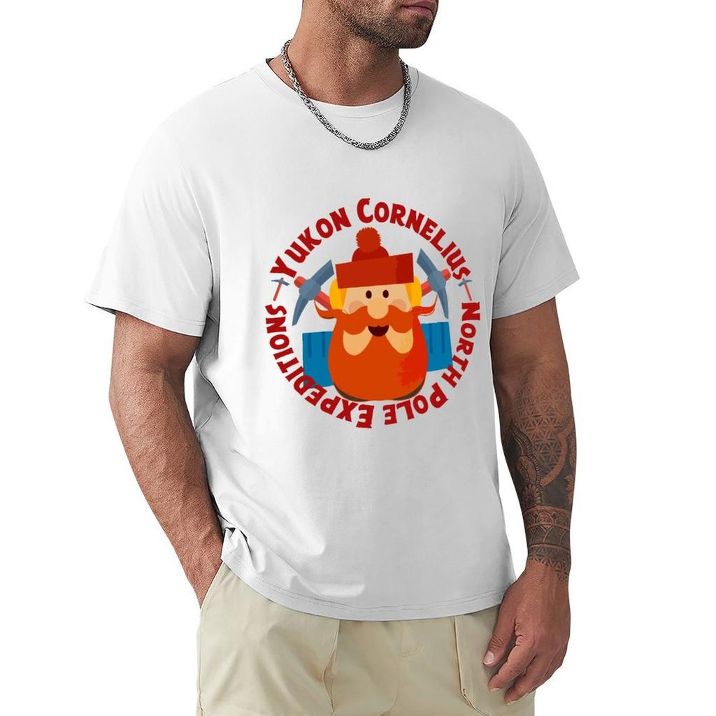 Yukon Cornelius North Pole Expeditions Tshirt Basic Breathable Solid Color Tshirt