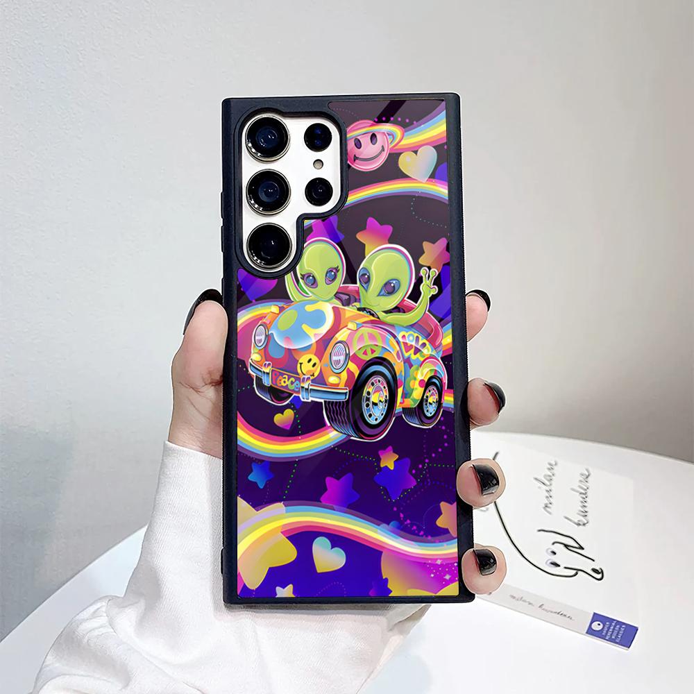 Lisa Frank Phone Case For Samsung Galaxy S26 S25 S24 S23 S22 S21 S20 FE Edge Pro Plus Ultra PC+TPU Cover