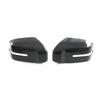 Decoration Door Mirror Cover For Mitsubishi Triton L200  2024 Carbon Fiber Black Car Rearview Accessories