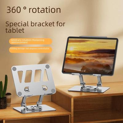 Um 360° drehbarer Tablet-Ständer für iPad, Desktop, Gaming oder Kunst.