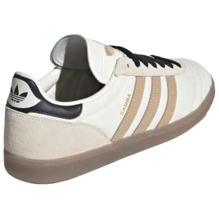 Adidas Originals Samba JP Leather Suede Fashion Comfortable Durable Low-Top Sneakers Unisex Sneakers Off-White JQ7824
