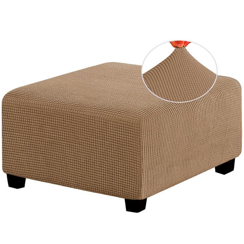 Housse Universelle Universelle Tout Compris pour Tabouret Carré Couvre-Chaussure Balançoire Couvre-Pédale de Pied Housse de Canapé pour la Maison Durable 80-103 height 35-45cm